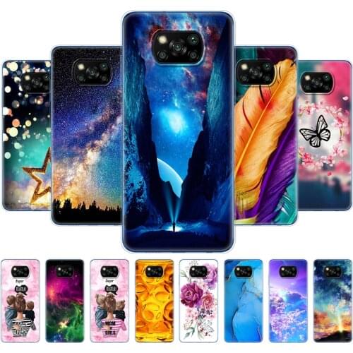 For Xiaomi Poco X3 NFC Case For POCO X3 Pro Phone Back Cover On Poco X 3 PocoX3 NFC 6.67'' Global POCOPHONE Silicon Soft TPU