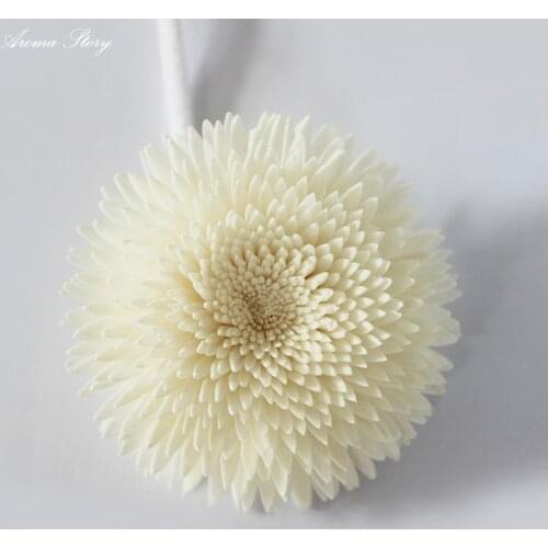 3pcs/lot Sola Flower With Rope For Frangrance Diffuser Simulation of Plant for Reed diffuser Air Freshener Diameter 85mm