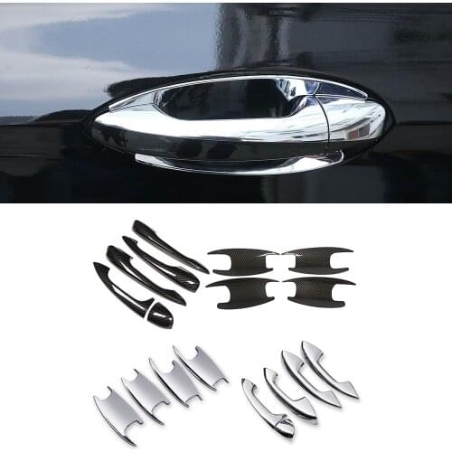 ABS Side Door Handle Bowl Decorative Cover for Mercedes Benz C E GLC Class W205 W213 X253 2015-2020 Exterior Car Accessories