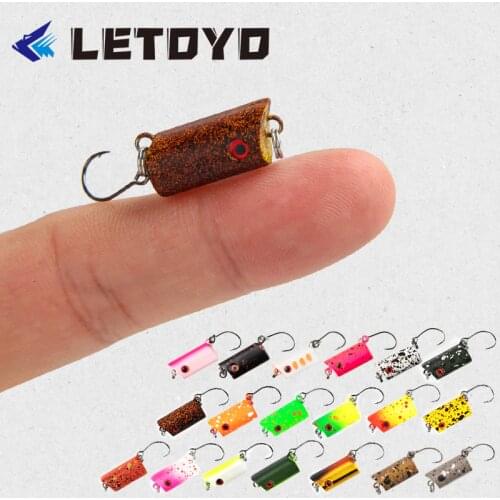 LETOYO Small VIB Fishing Lure Artificial Wobbler Mini Hard Baits Swimbait Trout Bass Fake Bait For Winter Fishing Tackle Goods