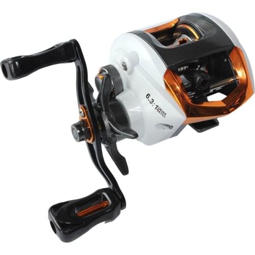Lixada 12+1 Ball Bearings Baitcasting Reel Fishing Fly High Speed Fishing Reel with Magnetic Brake System