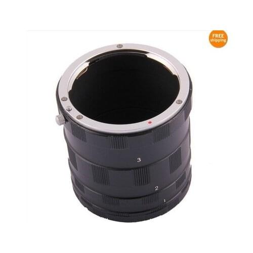 Macro Extension Tube 3 Rings for Sny Alpha Minolta MA AF Camera Lens A900 A99 A65 A77 A700 A37 A35 A33 A55 A57 A58 A580 A330