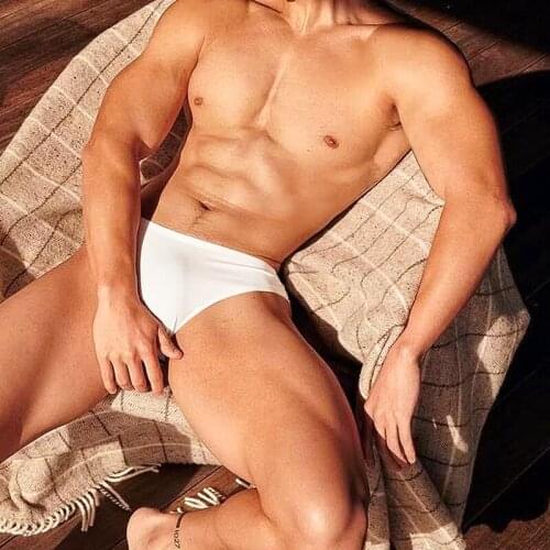 Adannu 3Pcs/lot Mens Briefs Sexy Men Underwear Modal Soft Gay Underpants Male Wholesale Mens Panties Man Slip Quick Dry AD315