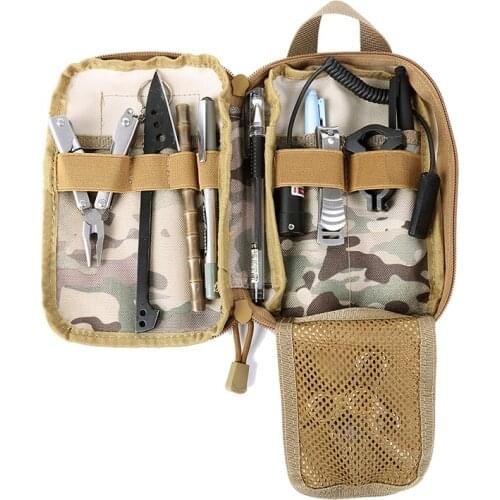 Outdoor Bag Nylon Camping Military Tactical Bag Camouflage Camping Hiking Storage Bag