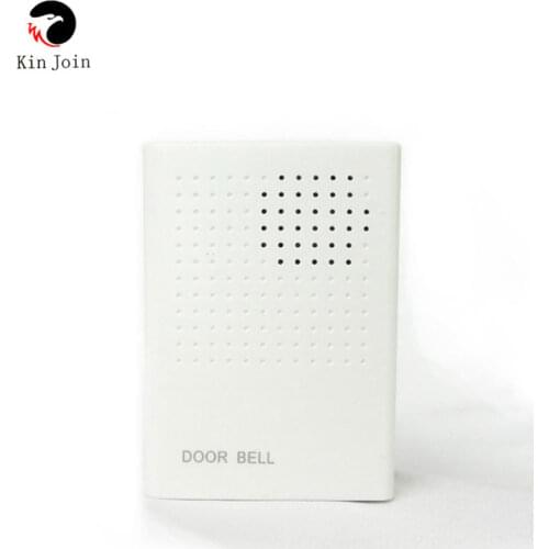 Wired Door Bell Chime DC 12V Vocal Wired Doorbell Welcome Door Bell For Office Home Security Access Control System White