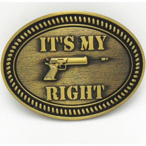 Western denim belt buckle letters mens zinc alloy belt accessories