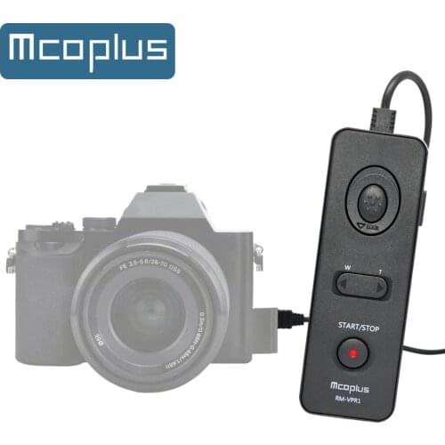 Mcoplus RM-VPR1 Remote Shutter Release for Sony Alpha A7 A7R A7RII A7RIII A3000 A5000 A6000 A3000 A6600 A5100 A6000 A6300 A6400