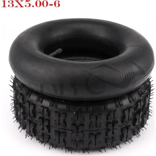 Size 13x5.00-6 Tyre Inner and Outer Tires 13*5.00-6 Tyre Karting Electric Scooter Agricultural Snow Sweeper Golf Parts