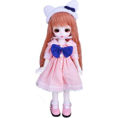 1/6 SD BJD Dolls Openmouth Miu Movable Joint Doll Gift Factory Direct Selling