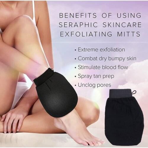 The Original Kessa Hammam Scrubbing Glove Women Scrubbing Towel Double Side Spa Scrubbing Towel Dead Skin Removal 2PCS PR Sale