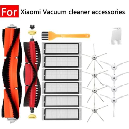 For Xiaomi Mijia Generation Roborock S50 S51 S55 T4 T6 T65 Home Parts Hepa Filter Rag Main Side Brush Kit Vacuum Cleaner Xiomi