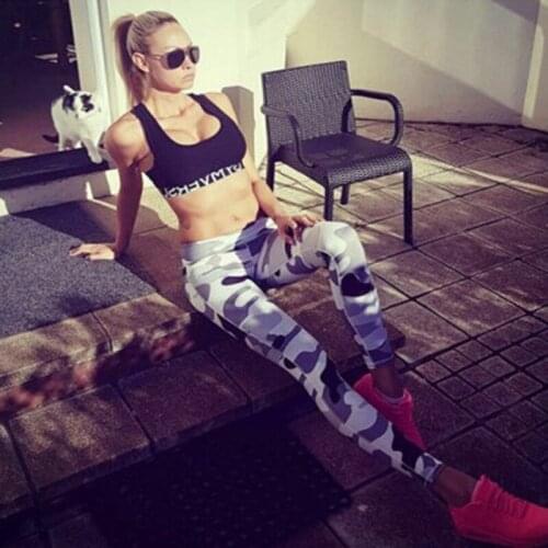 Womens Sport Compression Fitness Leggings Running Gym Yoga Pants Ladies Trousers