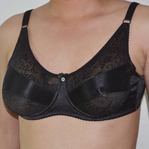 1pair Realistic Triangle Silicone Breast Forms With Bra Artificial Boobs Bust Enhancer For Crossdresser And Mastectomy