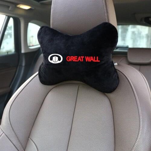 1pcs brand new arrival car neck pillows both side single headrest fit for Great Wall Haval Hover H3 H5 car styling