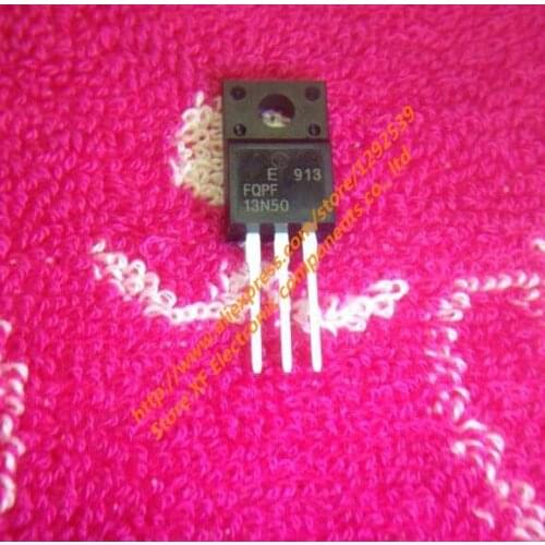 10pcs/lots FQPF13N50C 13N50 MOSFET N-CH 500V 13A TO-220F IC best quality
