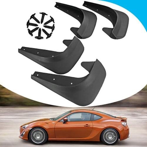4pcs Universal Car Mud Flaps Splash Guards For Front Or Rear Car Pickup Suv Truck Mudflaps Splash Guards Auto Accessories