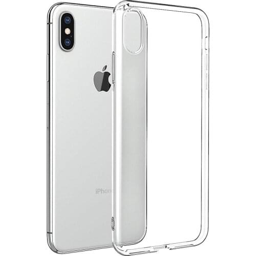For Apple iPhone 11 Pro XS Max XR X 8 7 6 6s Plus 5s 5 Se 4s 4 Case Slim Clear Transparent Soft TPU Gel Silicone TPU Phone Cover