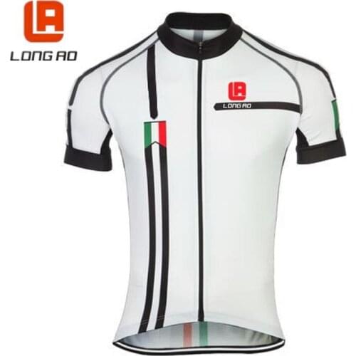 New 4 Color Options LONG AO Roupa Bike Cycling Jersey Short Sleeve Tops Ropa De Bicicletas Italy Cycling clothing