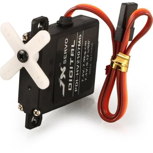 JX PDI-HV2107MG 7.9kg Steering Torque Mini Digital Metal Gear Core Servo for RC Fixed Wing Airplane Plane