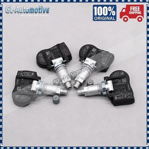 Set of (4) TPMS 36106881890 Tire Pressure Sensor for Alpina B3 B4 BMW F30 F34 F32 I01 F15 F16 Mini Mini 6881890 433MHZ