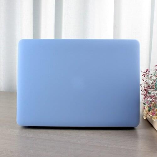 Frosted solid color Hard Case Cover Shell for Apple Macbook Air13 A1466 Pro Retina 12 13 15 Touch Bar 13 15 A2159 A1932 A1990