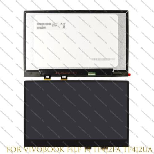 N140HCA-EAC 14" LCD Touch Screen Replacement Assembly FHD 1920*1080 For ASUS VivoBook Flip 14 TP412 TP412FA TP412UA