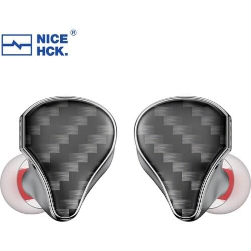 NiceHCK Topguy Flagship 10mm Titanium Magnesium Alloy Dynamic Driver HiFi In-Ear Earphone IEM with Detachable 6N OCC 0.78mm 2Pin