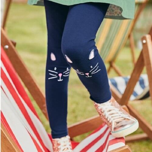 New spring and autumn cotton cartoon pants childrens Pants Girls' Leggings cute baby girls' tights