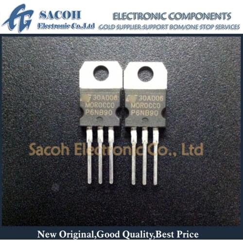 Free Shipping 10Pcs STP6NB90 P6NB90 STP6NB80 STP6NB50 STP6NB25 TO-220 6A 900V Power MOSFET Transistor