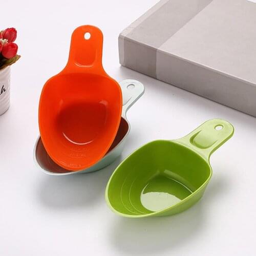 Pet Food Scoop Plastic Measuring Cup Dog Food Scoop Pet Supplies For Dogs Plastic Pet Cat Food Scoop