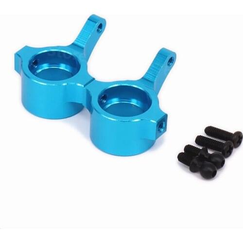 RC Car Aluminum Alloy Steering Hub Carrier(L/R) For 1/18 Scale Revel 24540 Scorch Hobbico Dromida BX/MT/SC4.18 Monster Truck
