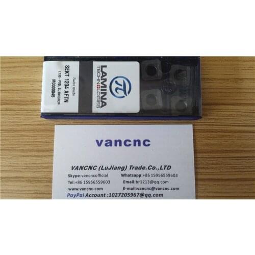 SEKT 1204 AFTN LT30 Original CNC blade carbide insert lathe tool 10pcs/lot FREE SHIPPING