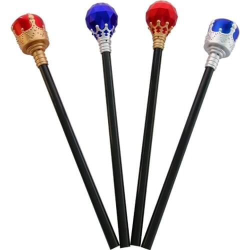 Kings Scepter Halloween props Queen Princess Scepter Cosplay props walking stick