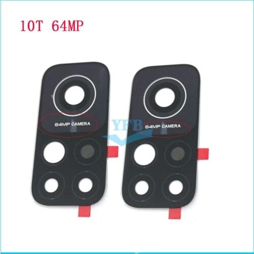 Rear Back Camera Glass Lens For Xiaomi Mi 10 Mi10 10T 10X 5G Pro Lite Ultra Cover With Adhesive Sticker Replacement Parts