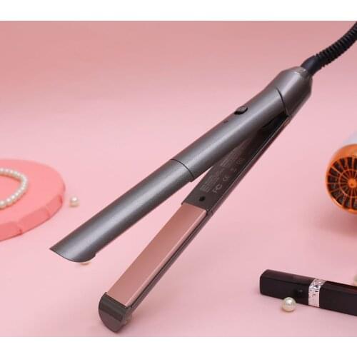 Professional Electric Straightening Iron&Curling Iron Hair Curler 2 in 1 Hair Straightener Flat Irons Ceramic Styling Tools