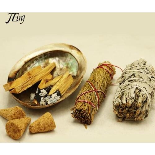 1pc Palo Santo Natural Incense Sticks Wooden Smudging Stick Aromatherapy Burn Wooden Sticks No Fragrance (Random Type)