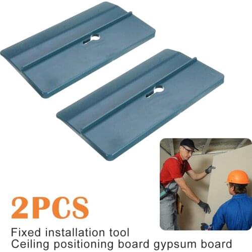 2Pcs Ceiling Positioning Plate Sloped Drywall Plasterboard Fixing Carpenter Tool Fixing Tools Supports Plate Carpenter Tool