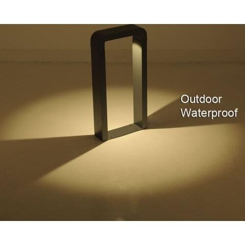 2 pieces/lot outdoor stand pole column LED lamp light villa garden park light modern waterproof Outdoor post LED lawn lamps