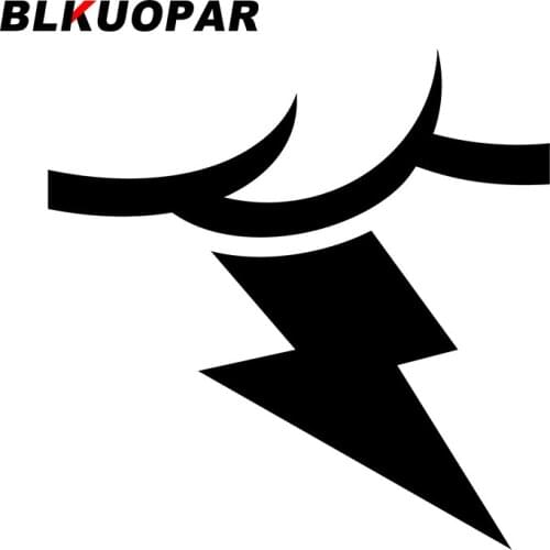 BLKUOPAR for Lightning Storm Car Stickers Waterproof Creative Decals Graffiti Cartoon Laptop Helmet Skateboard Decor Car Goods