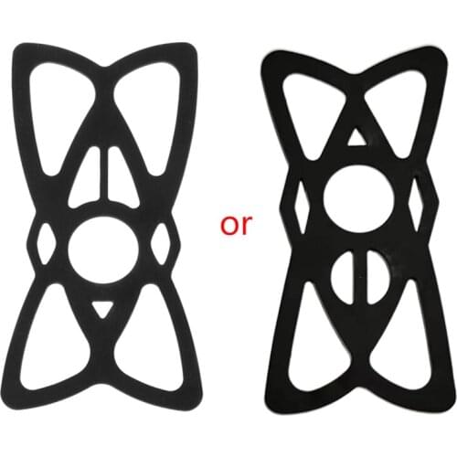 Cell Phone Holder Silicone Security Bands Mounting Motorcycle Bicycle Handlebar