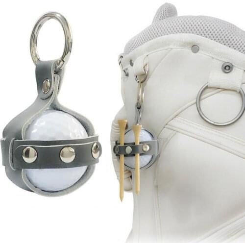Golf Ball Holder Wear Resistant Quick Access Stylish Soft Golf Ball Protective Cover for Outdoor