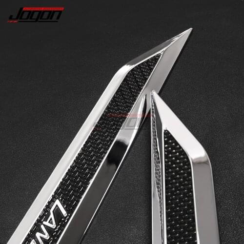 For Toyota Land Cruiser LC100 LC200 LC76 LC79 FJ76 FJ79 FJ80 FZJ80 Side Fender Rear 3D Chrome Emblem Trunk Badge Sticker Trim