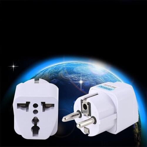 Travel German Standard Conversion Plug Two Hole Design Universal conversion Socket Indonesia Bali Korea France Netherland Russia
