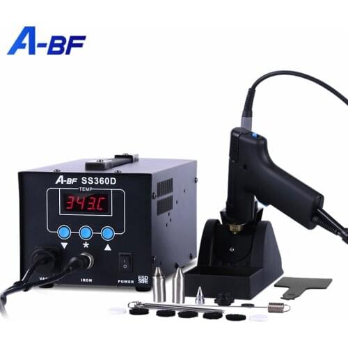 A-BF Tin Suction Soldering Station LED Digital Desktop Soldering Gun Electric Soldering Iron Smart Sucker Welding Station