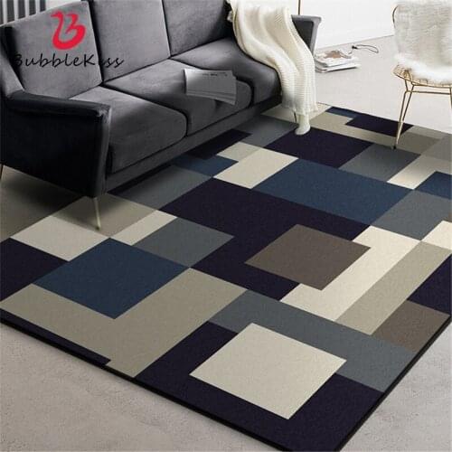Bubble Kiss 100% Polyester Carpet Living Room Decoration Rug Home Nordic Style Geometric Area Rugs Bedroom Decor Non-Slip Carpet