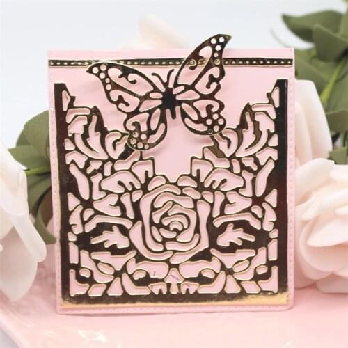 KSCRAFT Rose Flower Cover Metal Cutting Dies for DIY Scrapbooking/Card Making/Kids Fun Decoration Supplies