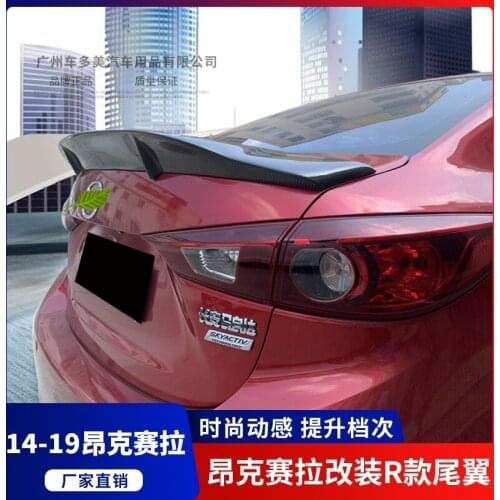 Suitable For Mazda 3 Oncella 3-car 14-20 Atz Horizontal Pressure Refit the Tail Fixed Wing