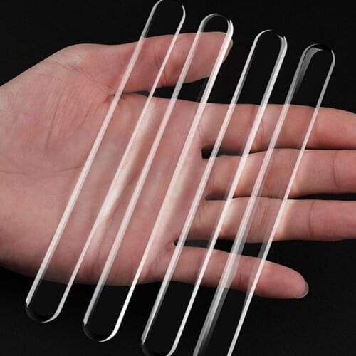 Car Door Edge Transparent Anti Scratch Protection Strips Rearview Mirror Anti-collision Scratch-proof Decorative Strip