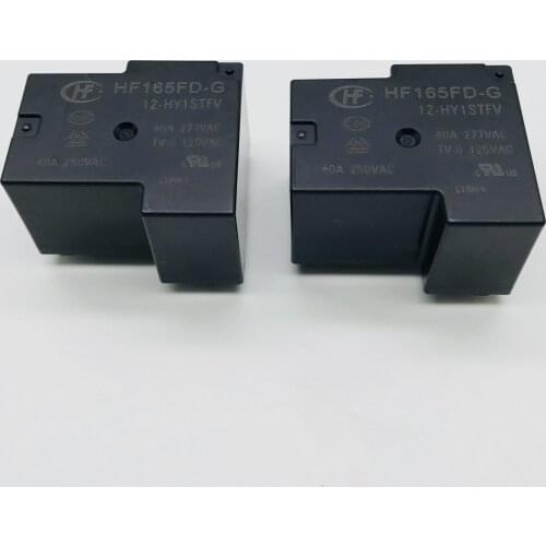 HF165FD-G-12-HY1STFV 12VDC 40A 277VAC relays
