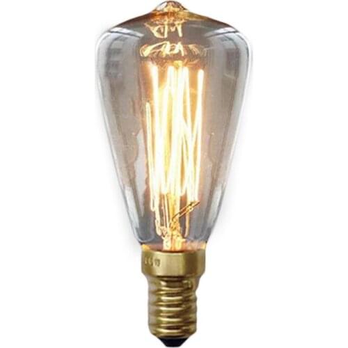 Vintage Edison Bulbs E14 220V ST48 Incandescent Bulbs 25W 40W 60W Filament Retro Edison Light For Pendant Lamp Dropshipping